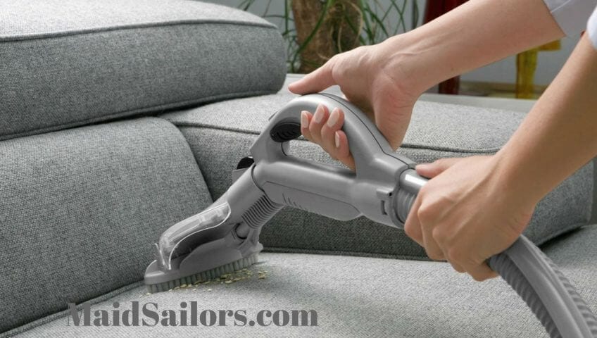 Upholstery on sale cleaner homemade