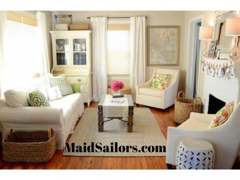 Tips for Efficiently Organizing Small Living Rooms | Maid ...